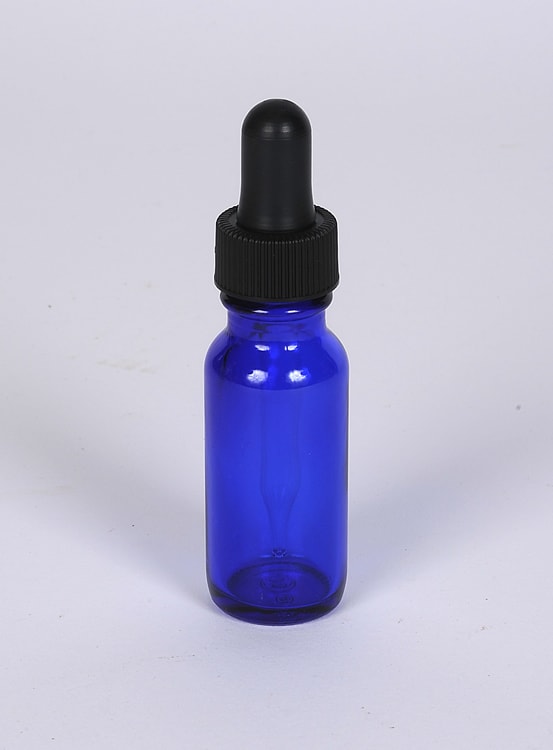 1/2 oz Cobalt Blue Boston Round