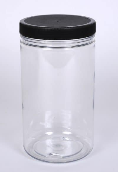 32 oz Clear PET Plastic Jar