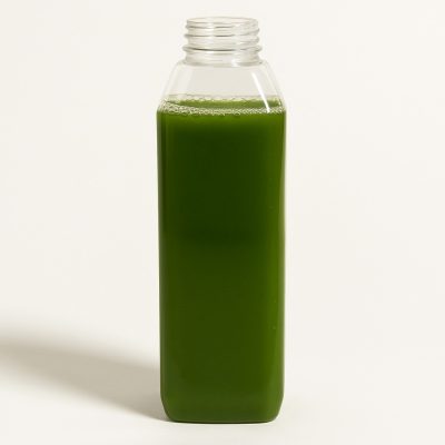 32 oz Clear PET Square Beverage Bottle