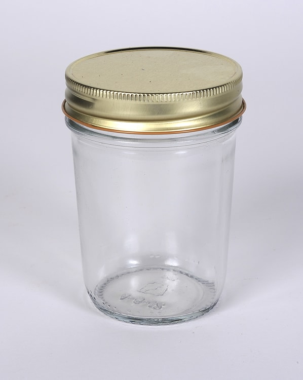 8 oz Glass Mason Jelly Jar