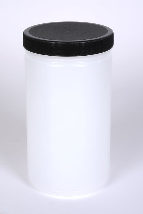 32 oz Natural Plastic Straight Side Jar
