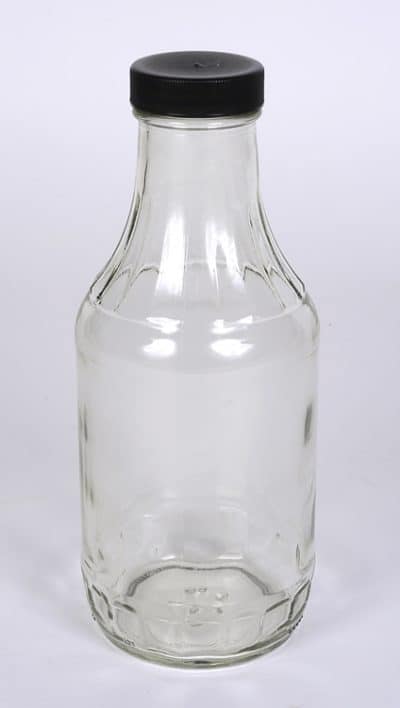 16 oz Glass BBQ Bottle
