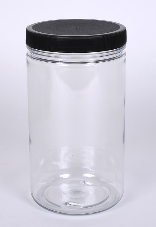 32 oz Clear PET Plastic Jar