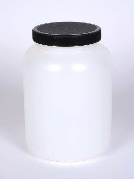 1500cc Natural HDPE Plastic Jar