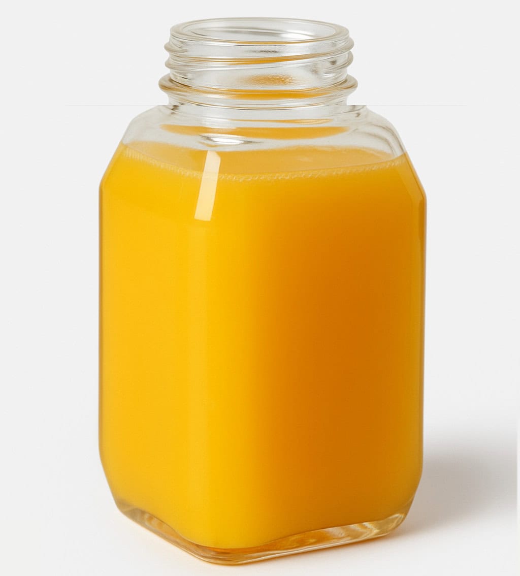 8 oz Clear Juice Bottle