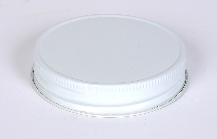 70-450 White Vacuum Caps w/ plastisol