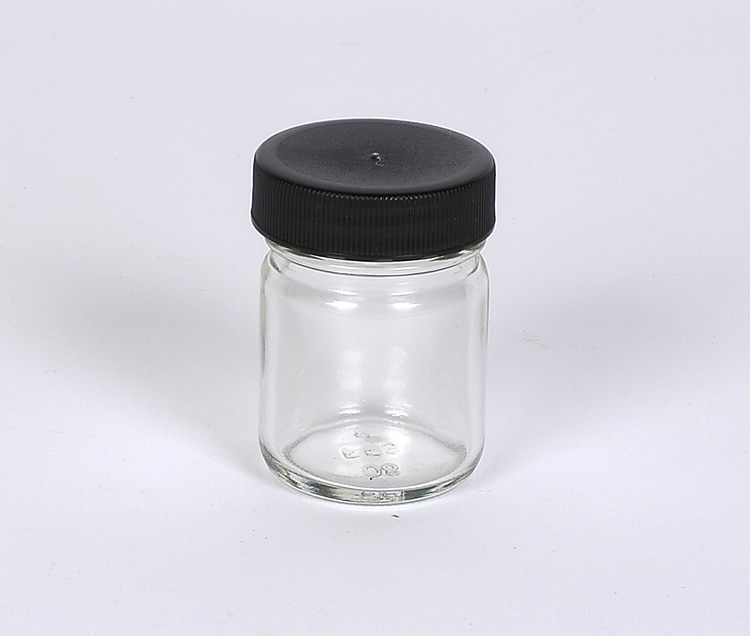 1 oz Glass Straight Sided Jar