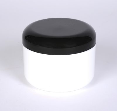 8 oz White Double Wall Jar