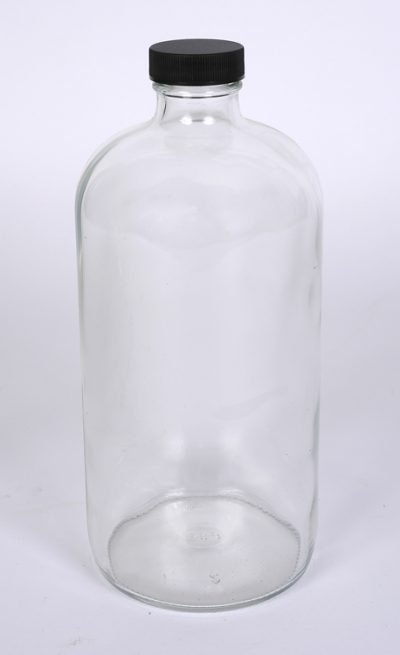 32 oz Flint Glass Boston Round