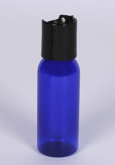1 oz Cobalt Blue Bullet Bottle