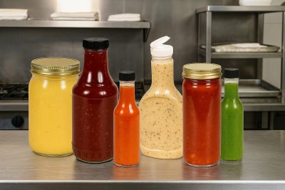 Sauce and Dressing Containers