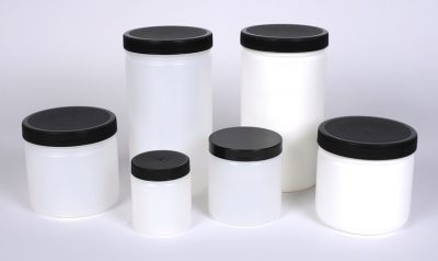 HDPE Plastic Straight Sided Jars