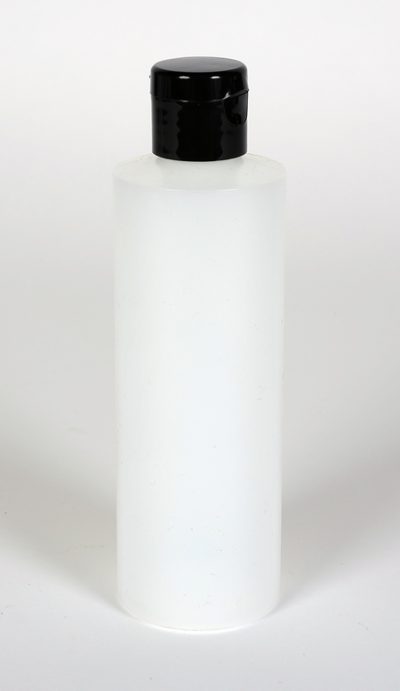 4 oz Natural HDPE Plastic Cylinder w/ 20-410 Finish