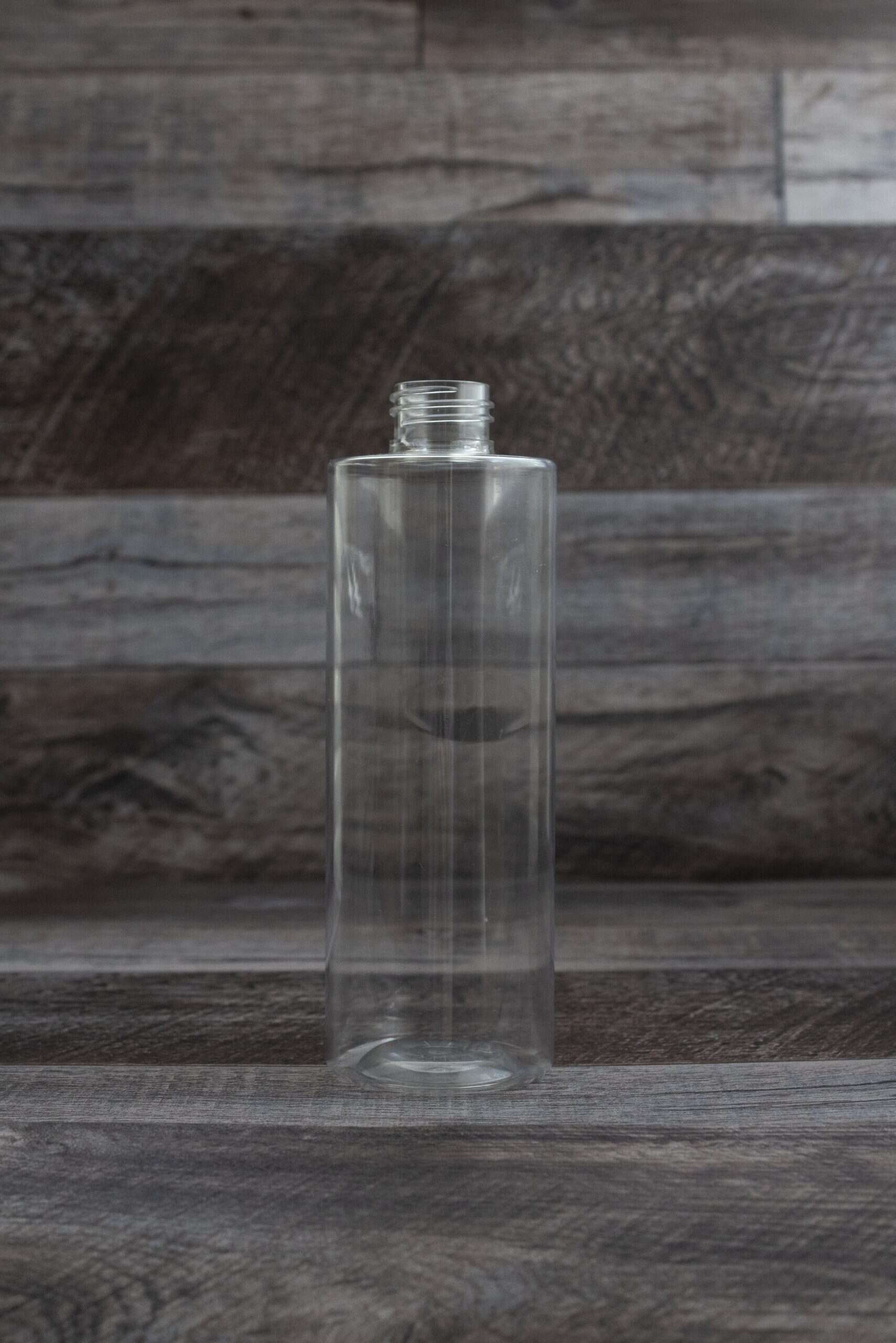 8 oz Clear Plastic Cylinder