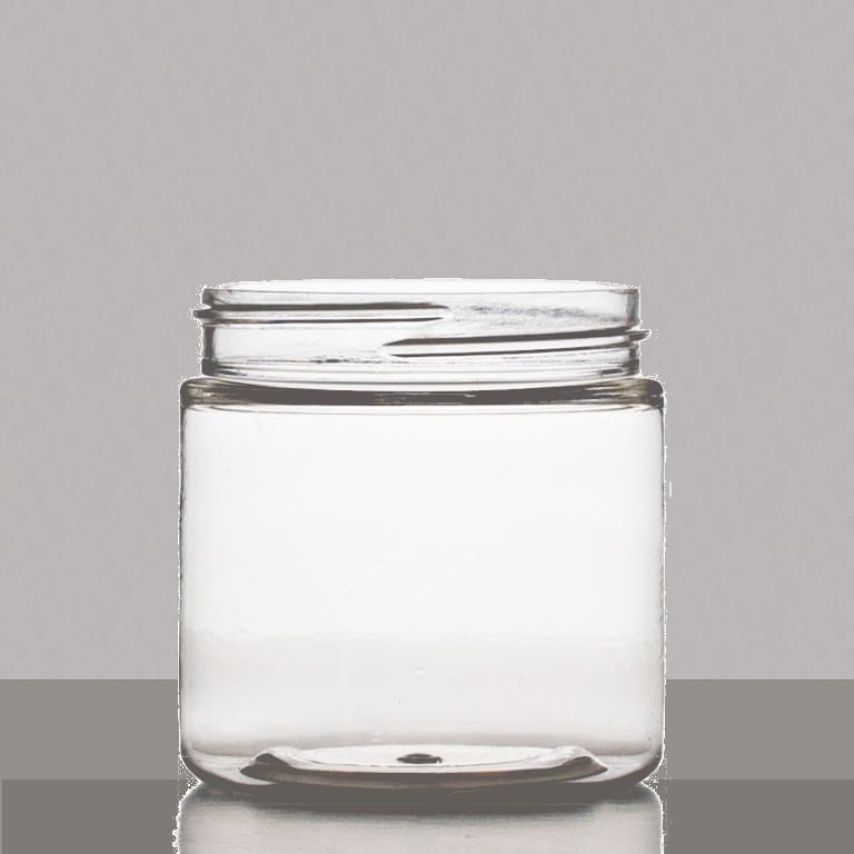 4 oz Clear PET Jar w/ 58-400 Finish