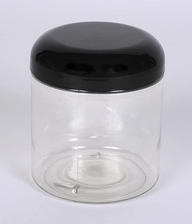 8 oz Clear PET Straight Sided Jar w/ 70-400 Finish