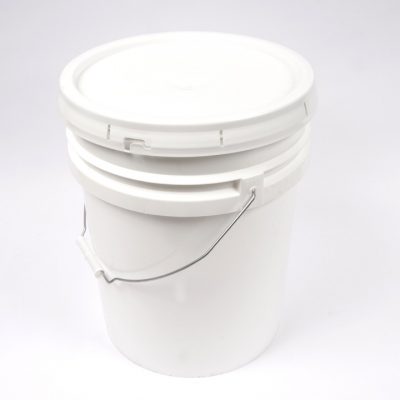 White HDPE Flat Lid