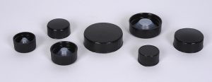 Black Phenolic Cap with Polycone Liner