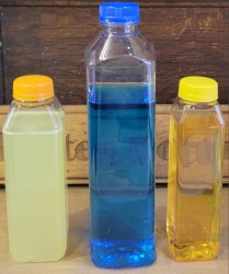 16 oz, 32 oz, 12 oz Clear PET Square Beverage Bottle