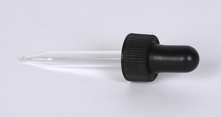 1/2 oz 18/400 BLACK CT Dropper