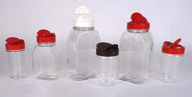 Wholesale Bottles All Plastic Spice Jars and Caps
