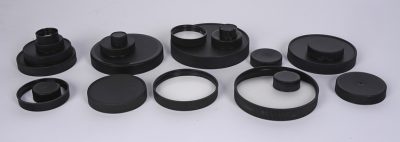 43-400 Black Plastic Cap